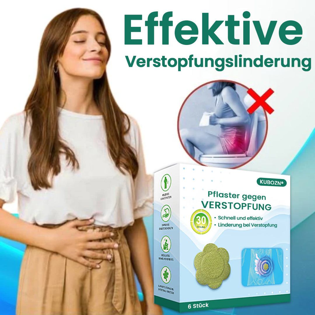 KUBOZN® Pflaster gegen Verstopfung 2