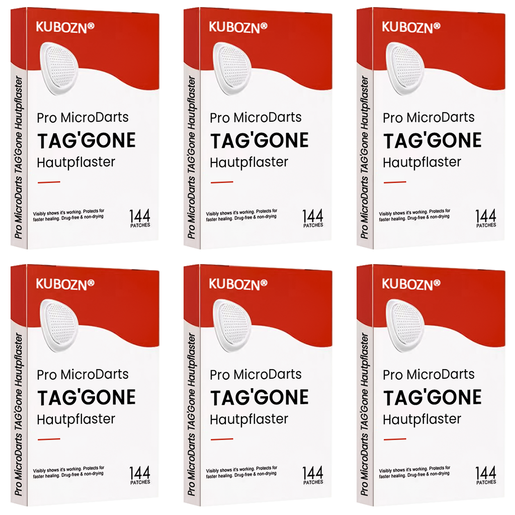 KUBOZN® Pro MicroDarts TAG'Gone Hautpflaster zur Skin-Tag-Entfernung (offer)