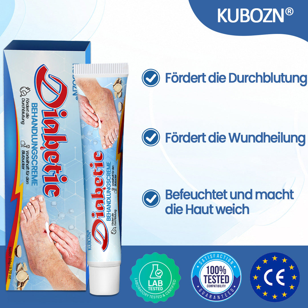 KUBOZN® VitaGluco Diabetes-Behandlungssalbe🌿 Dermatologisch getestet & empfohlen