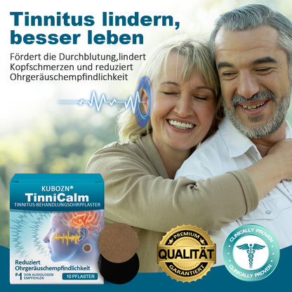 KUBOZN® TinniCalm – Pflaster zur Linderung von Tinnitus