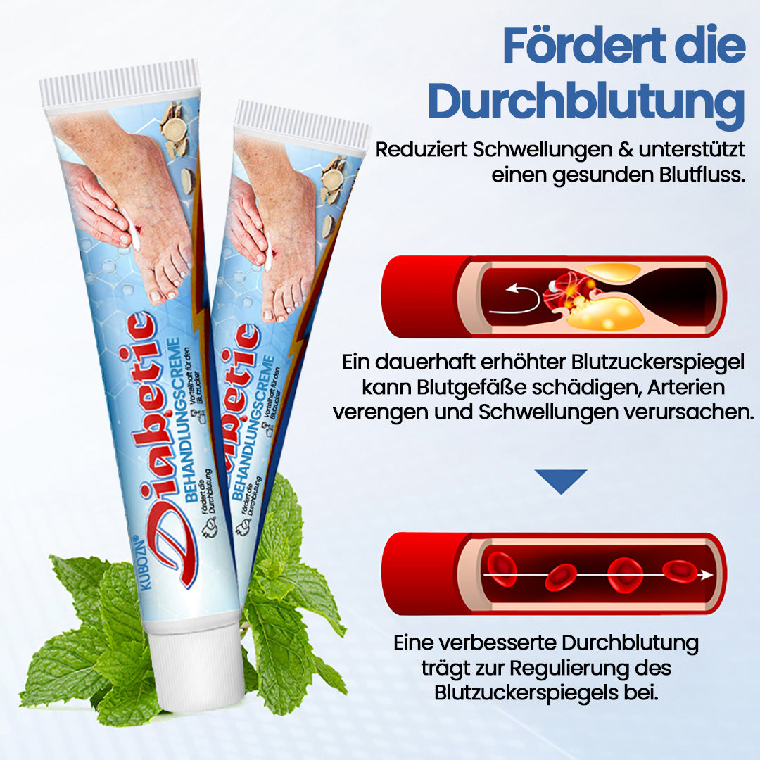 KUBOZN® VitaGluco Diabetes-Behandlungssalbe🌿 Dermatologisch getestet & empfohlen