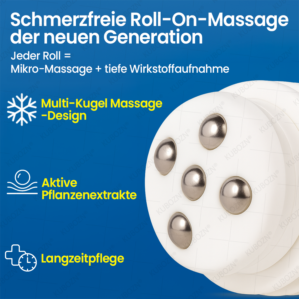 ❄️ KUBOZN® Ice-Cool Multi-Ball Roll-On – Schwellungen weg in Minuten, spürbar leichte Beine (Offer)