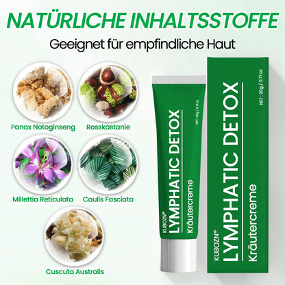 KUBOZN® Lymphatische Detox-Kräutercreme 🌿