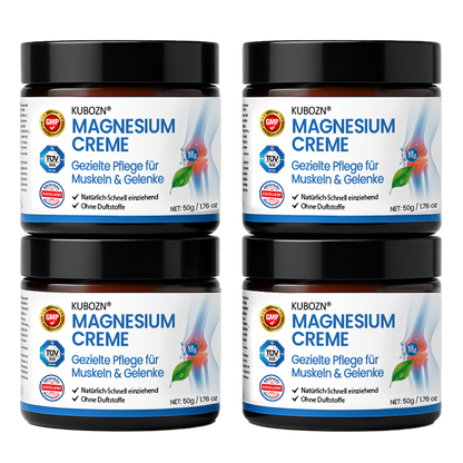 KUBOZN® Magnesium Creme – Spürbare Pflege & Entlastung für Muskeln & Gelenke | Hergestellt in Deutschland (offer)