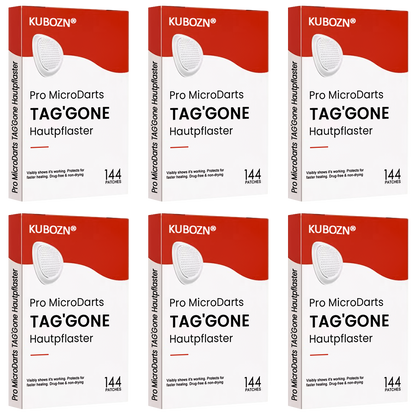 KUBOZN® Pro MicroDarts TAG'Gone Hautpflaster zur Skin-Tag-Entfernung (offer)