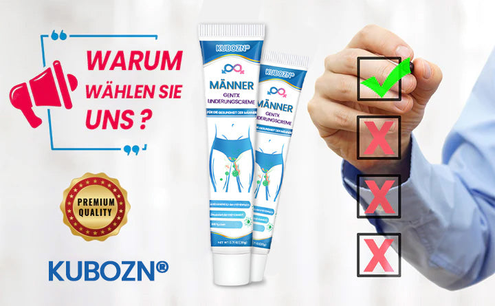 KUBOZN® Männer GentX-Linderungssalbe
