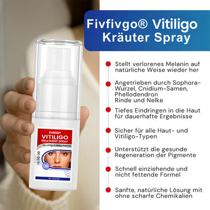 Cvreoz® Spray gegen Vitiligo — Dermatologisch getestet, pflanzlich & steroidfrei