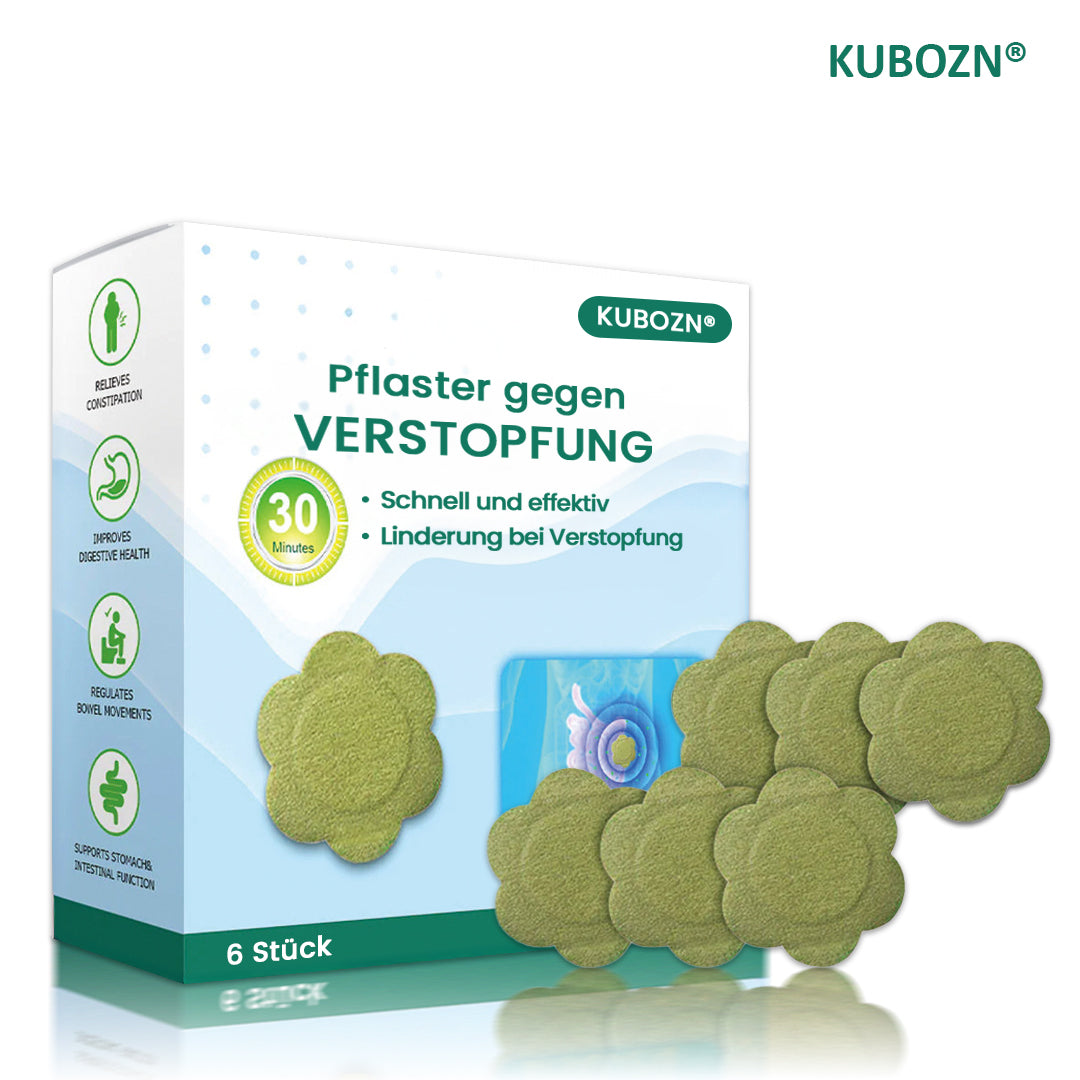 KUBOZN® Pflaster gegen Verstopfung 2