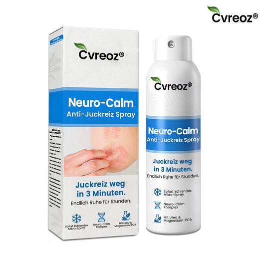 ✅Cvreoz® Neuro-Calm Anti-Juckreiz Akut-Spray – Stoppt Juckreiz sofort