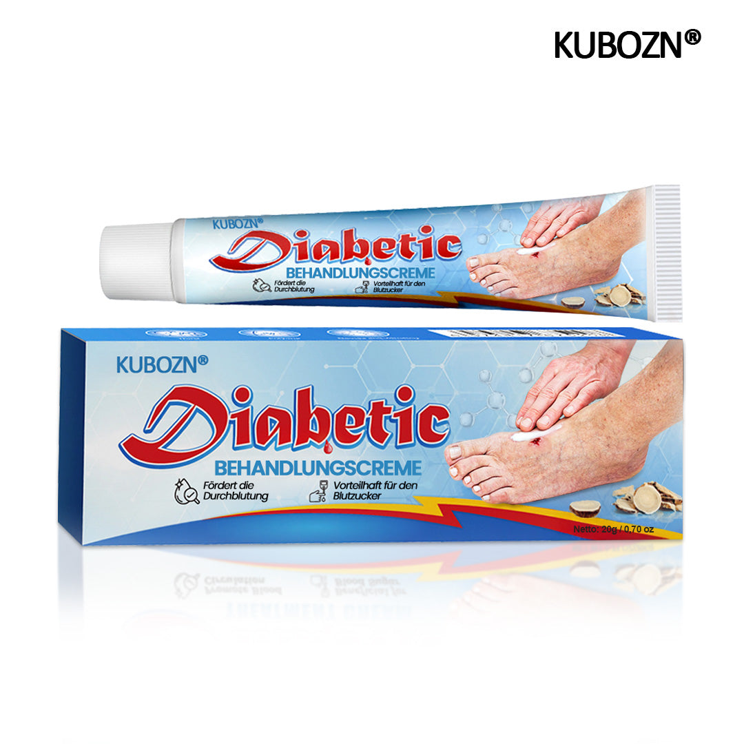 KUBOZN® VitaGluco Diabetes-Behandlungssalbe🌿 Dermatologisch getestet & empfohlen