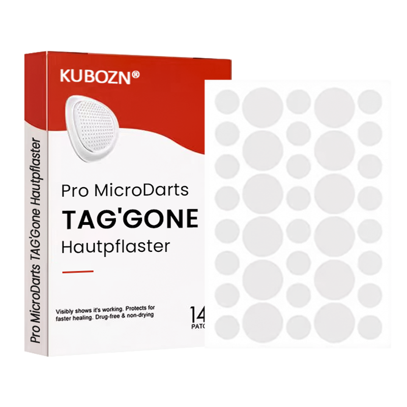 KUBOZN® Pro MicroDarts TAG'Gone Hautpflaster zur Skin-Tag-Entfernung (offer)