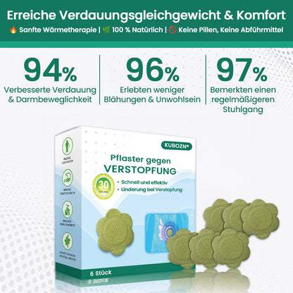 KUBOZN® Pflaster gegen Verstopfung 2